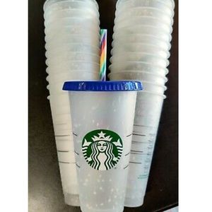 - 10 Starbucks confetti cups